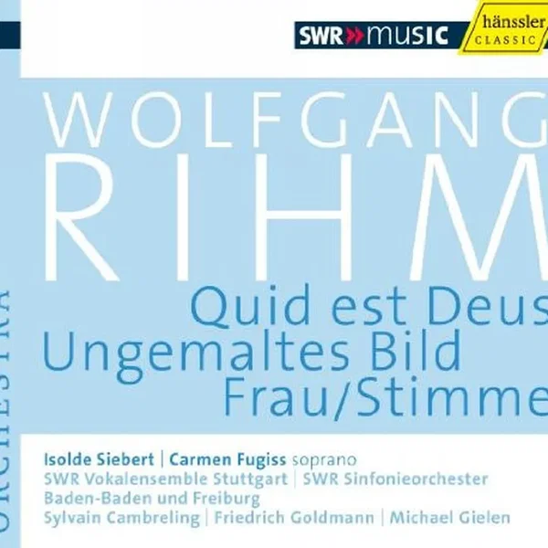 Quid Est Deus / Ungemaltes Bild / Frau - Stimme