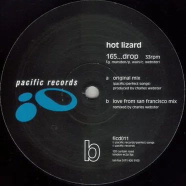 165... Drop by Hot Lizard - album cover
