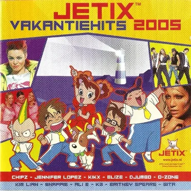 Jetix Vakantiehits 2005 by Various Artists - album cover