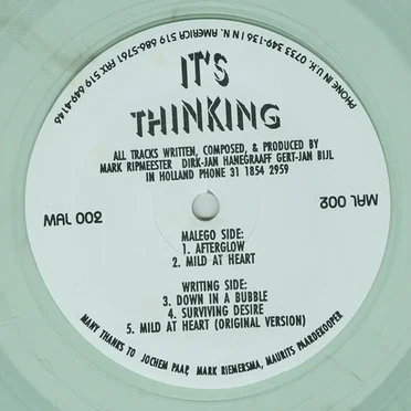 Afterglow by It's Thinking - album cover