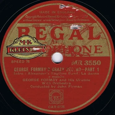 George Formby's Crazy Record by George Formby - album cover