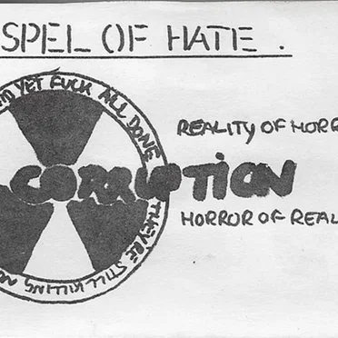 Gospel Of Hate by Corruption - album cover