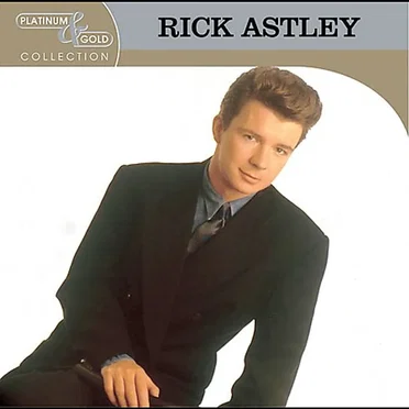 Platinum & Gold Collection by Rick Astley - album cover