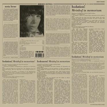 Music in Crisis by Roberta Settels - album cover