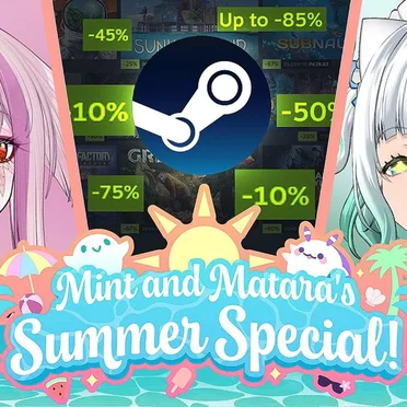 2024-07-01: Mint & Matara's Summer Special #14, “Our Steam Summer Sale Haul!” by Mint Fantôme - album cover