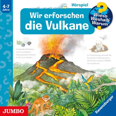 Wir erforschen die Vulkane by Wieso? Weshalb? Warum? - album cover