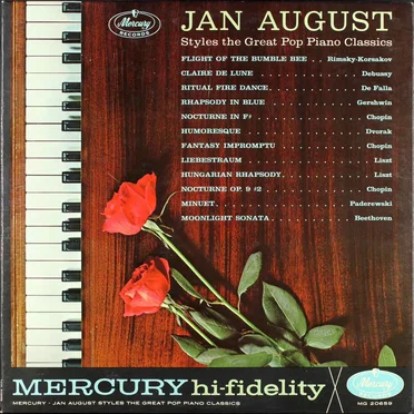 Jan August Styles the Great Pop Piano Classics