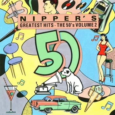 Nipper's Greatest Hits, Volume 2: The 50's by Various Artists - album cover