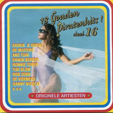 18 gouden piratenhits, deel 16 by Various Artists - album cover