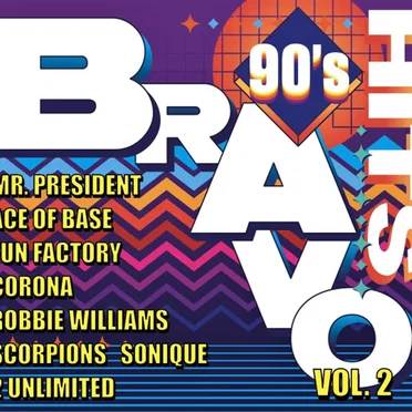 Bravo Hits 90’s Vol. 2 by Various Artists - album cover