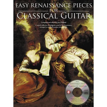 Easy renaissance pieces for Classical Guitar by Jerry Willard - album cover