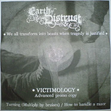 Victimology by Earth of Distrust - album cover