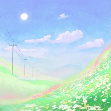 road [street, sun, kitty, moon, tower] by Alvmeta - album cover