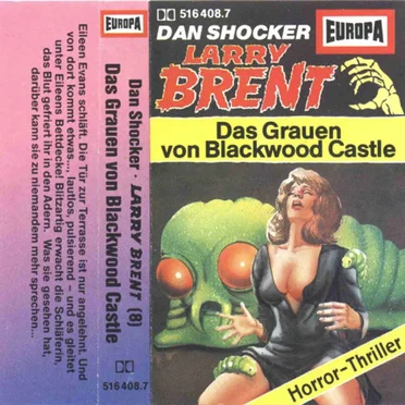 Larry Brent 8: Das Grauen von Blackwood Castle by Dan Shocker - album cover