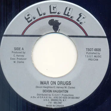 War on Drugs by Devon Haughton - album cover