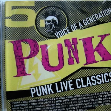 Punk Live Classics by Various Artists - album cover