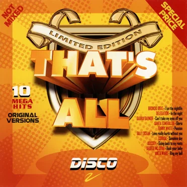 That’s All: Disco by Various Artists - album cover