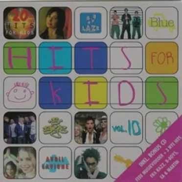 Hits for Kids, Volume 10 by Various Artists - album cover