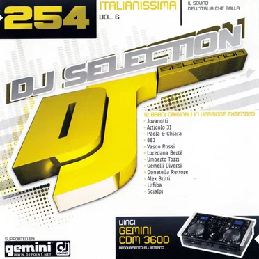 DJ Selection 254: Italianissima, Vol. 6 by Various Artists - album cover