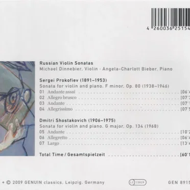 Russian Violin Sonatas