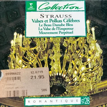Strauss Valses et Polkas Célèbres by Various Artists - album cover