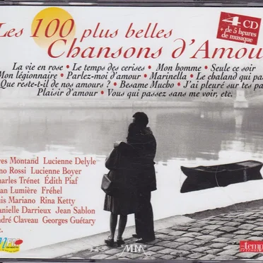 Les 100 plus belles chansons d’amour by Various Artists - album cover