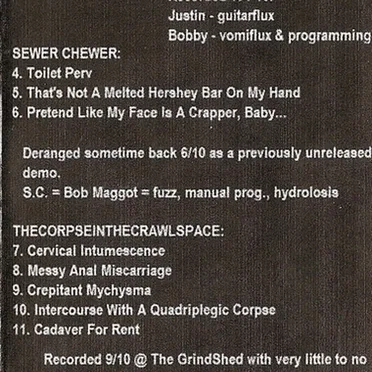 A.K.T.L.W.P.P. + Sewer Chewer + TCITCS