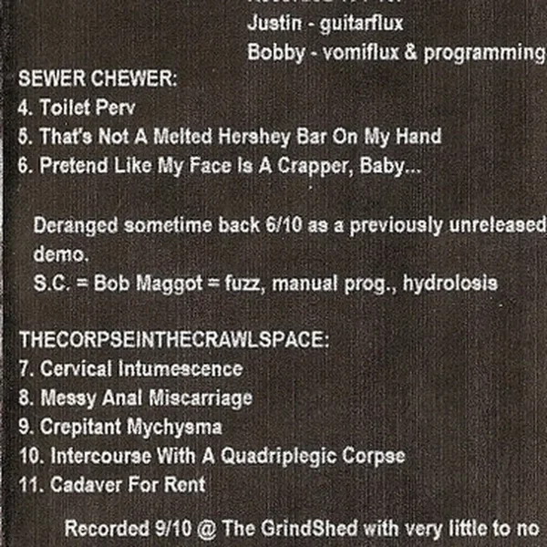 A.K.T.L.W.P.P. + Sewer Chewer + TCITCS