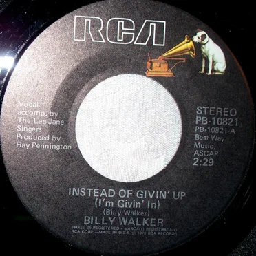 Instead of Givin’ Up (I’m Givin’ In)