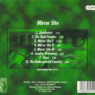 Mirror Site by Cliffhanger - album cover