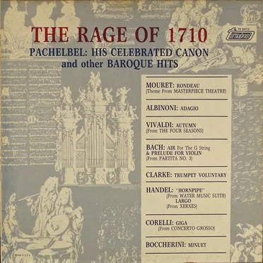 The Rage of 1710 by Various Artists - album cover
