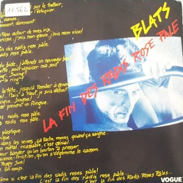 La Fin des radis rose pâle by Blats - album cover