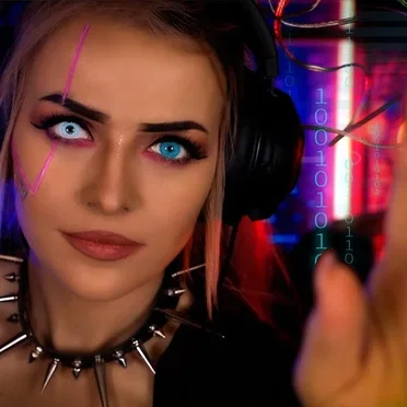 ASMR Cyberpunk - Full Body Modifications & Examination on YOU, Back Alley Black Market by ASMR Shanny - album cover