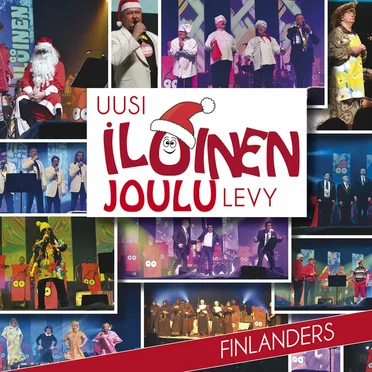 Uusi iloinen joululevy by Finlanders - album cover