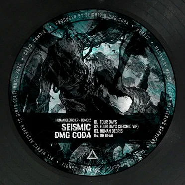 Human Debris EP by dmg coda - album cover