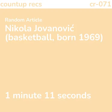 Nikola Jovanović (basketball, born 1969)