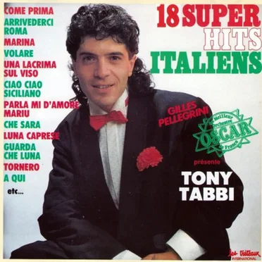 18 Super Hits Italiens by Tony Tabbi - album cover