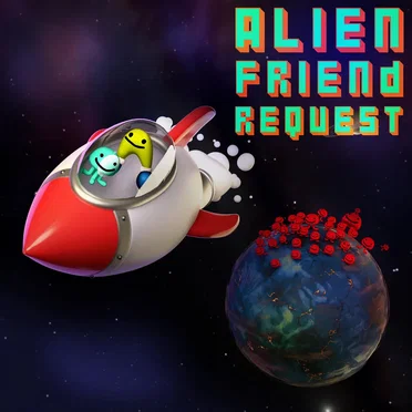 ⍾⍾⍾ presents alien friend request by THE ENTIRE EARTH - album cover