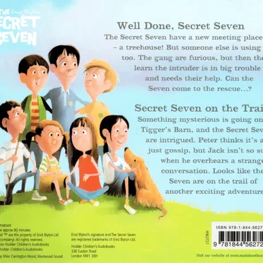 Well Done, Secret Seven / Secret Seven on The Trail by Enid Blyton - album cover