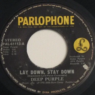 Lay Down Stay Down / “A” 200