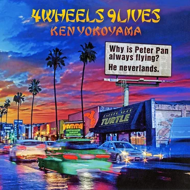 4Wheels 9Lives by Ken Yokoyama - album cover
