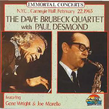 The Dave Brubeck Quartet With Paul Desmond – N.Y.C., Carnegie Hall, February 22, 1963