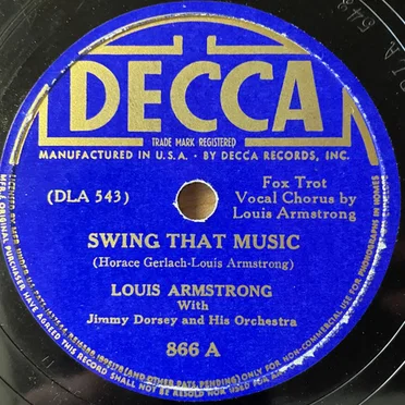 Swing That Music / Thankful