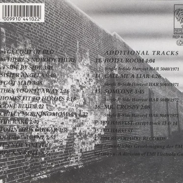 In Side Out by Edgar Broughton Band - album cover