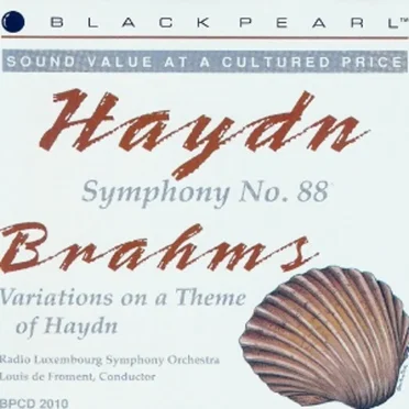 Haydn: Symphony no. 88 / Brahms: Variations on a Theme of Haydn