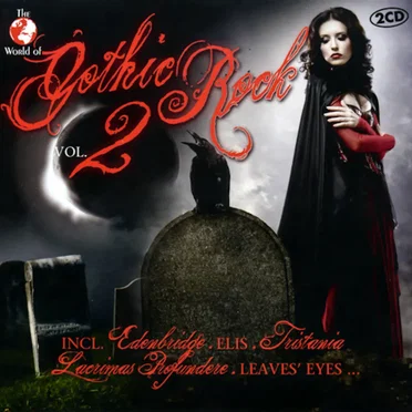 The World of Gothic Rock, Volume 2 by Various Artists - album cover