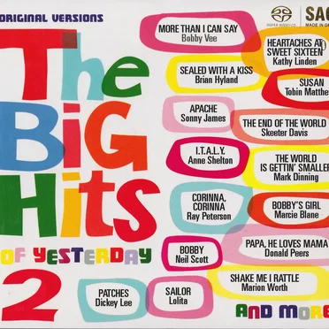 Big Hits of Yesterday Volume 2 by Various Artists - album cover