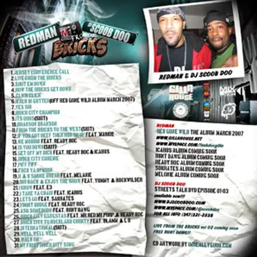 Live From the Bricks by Redman - album cover