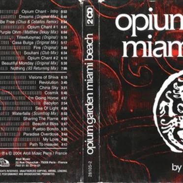 Opium Garden Miami Beach by Various Artists - album cover