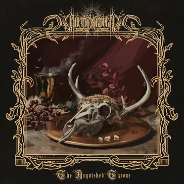 The Anguished Throne by Worm Shepherd - album cover